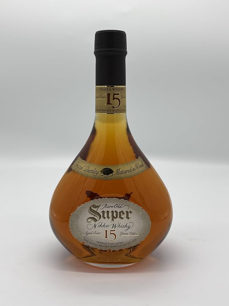 【古酒】スーパーニッカ15年　レアオールド未開封　箱なし ニッカウヰスキー - 終売品！スーパーニッカ15年 新品未開封